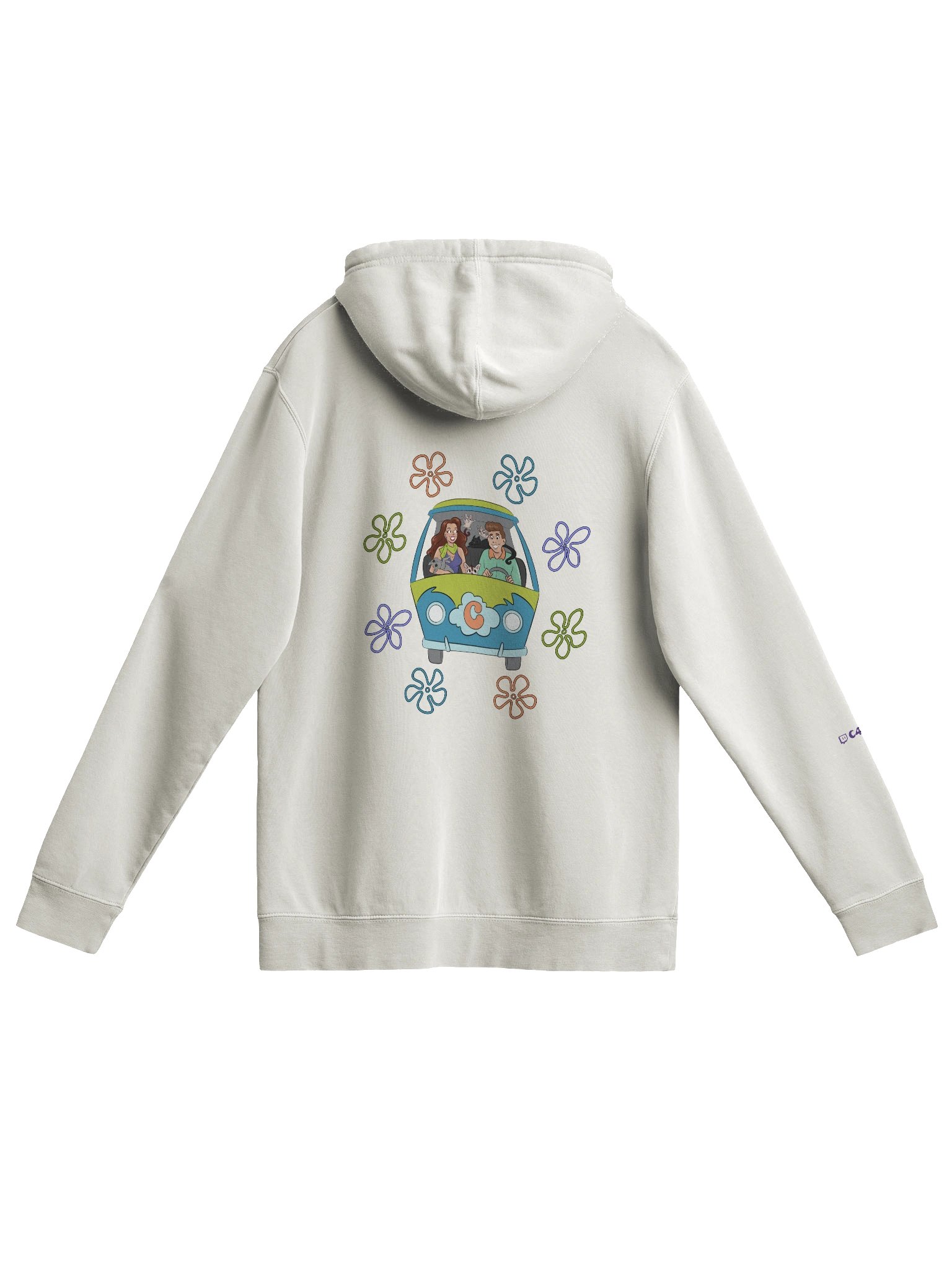 Flower Power Van Hoodie product image (1)