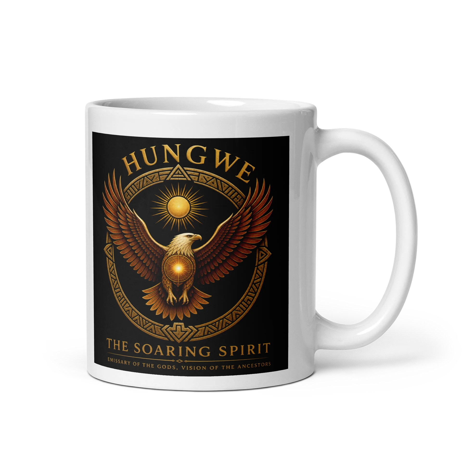 Hungwe Gold Heritage Totem Mug product image (1)