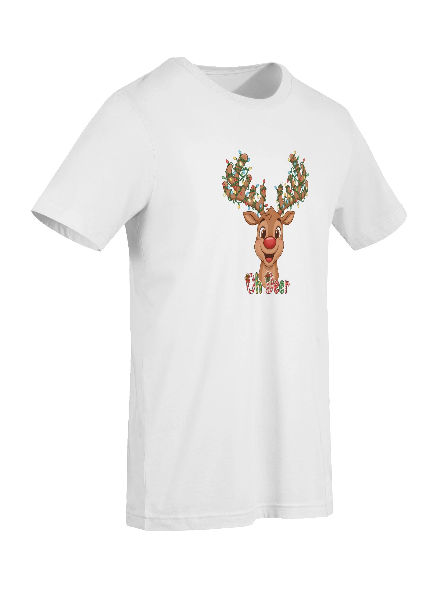 Oh Deer Christmas Reindeer Tee product image (9)