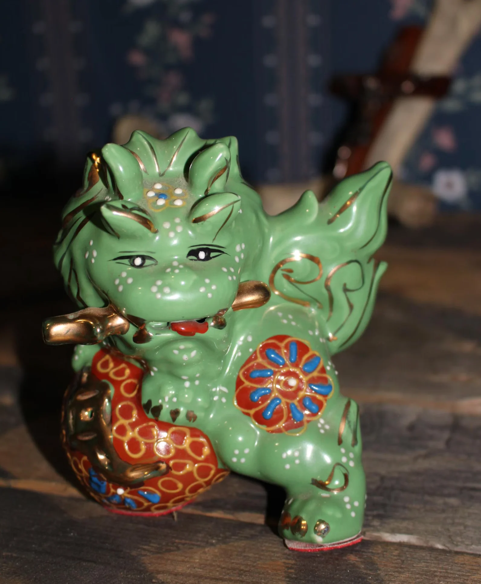 Artifact No.43 - Japanese Kutani Porcelain Shishi Guardian Lions/Dogs (might be haunted) product image (7)