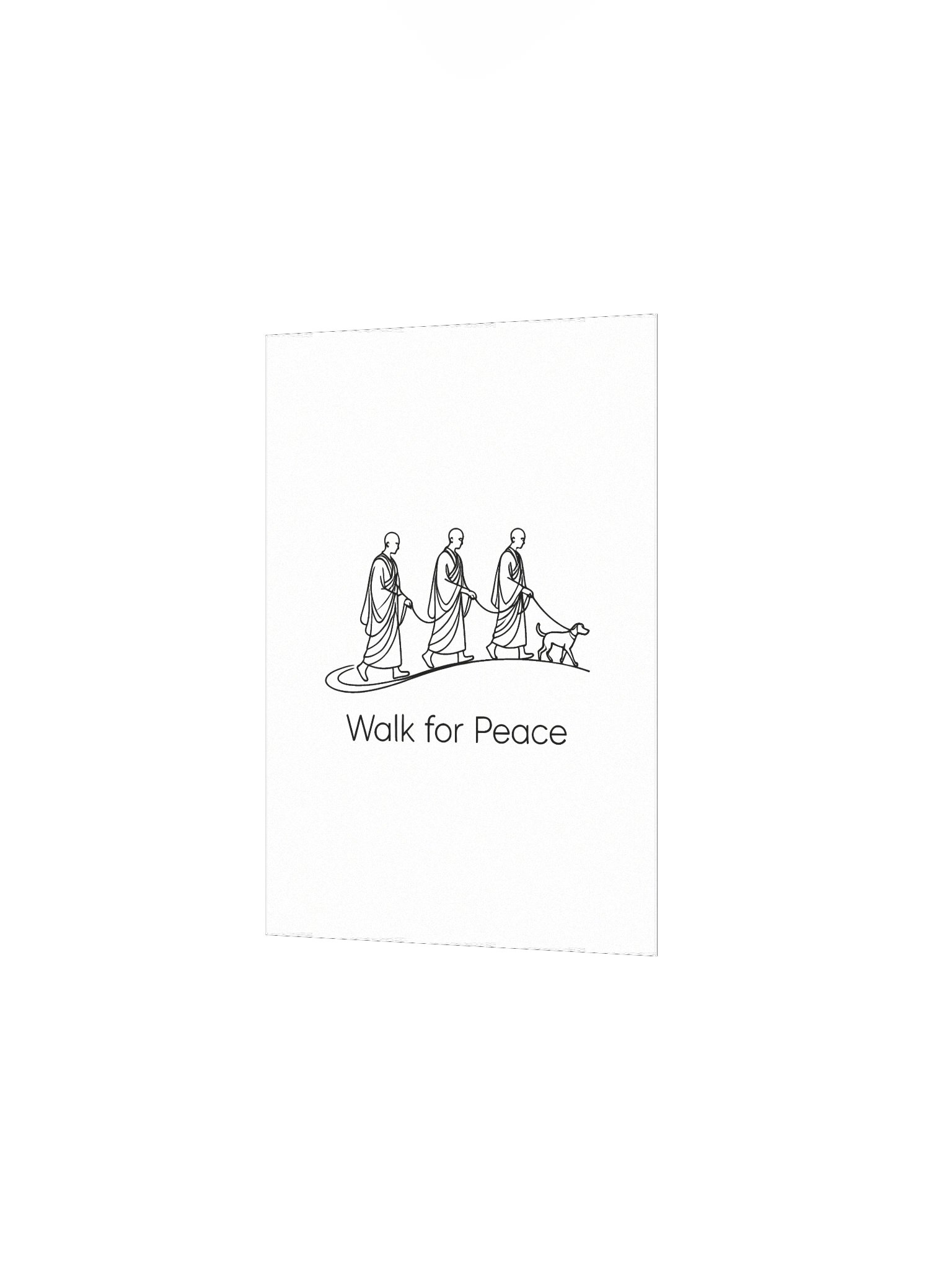 Walk for Peace Poster - Light product image (2)