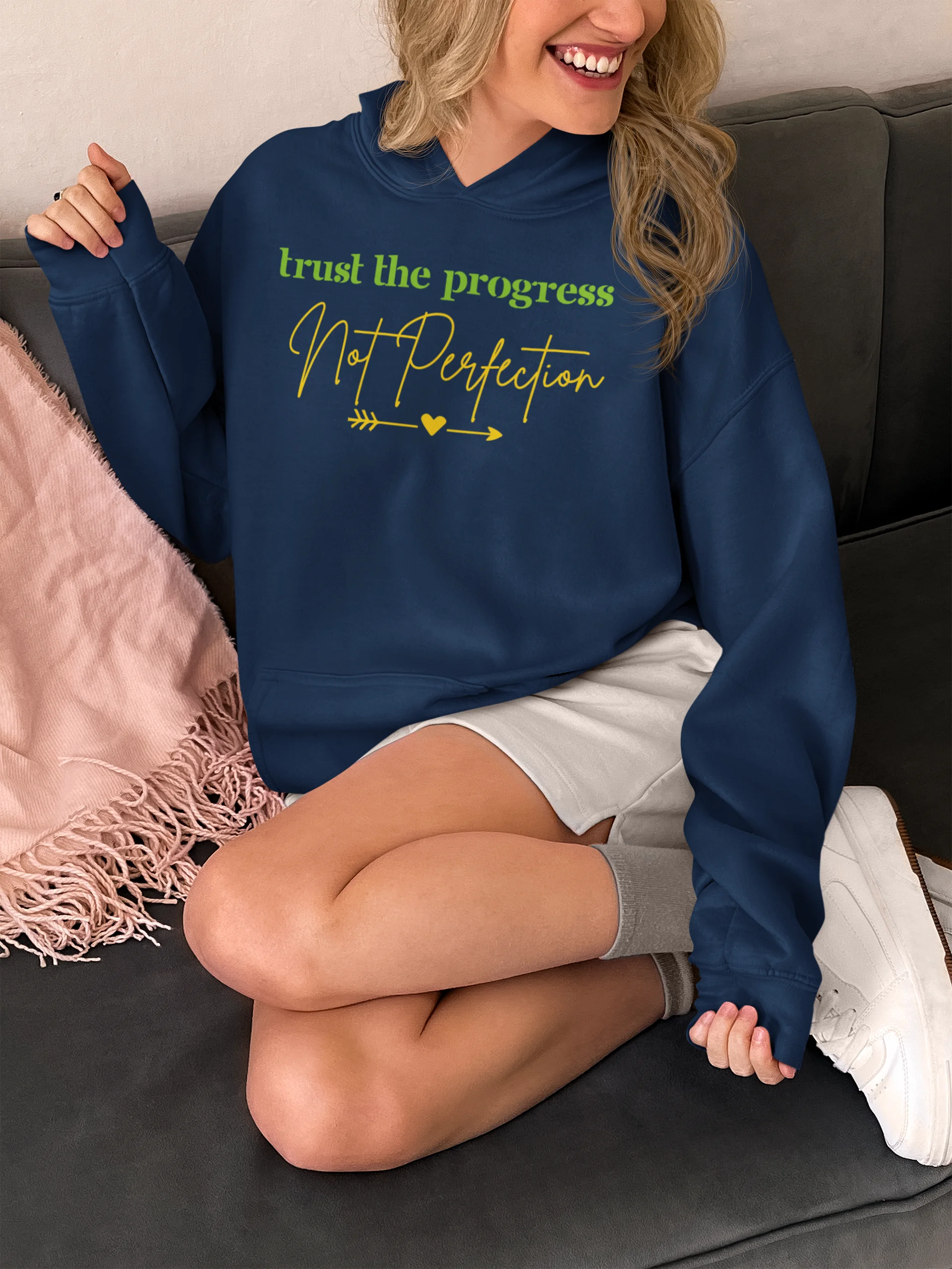 Trust The Process, Not Perfection Gildan Hoodie product image (1)