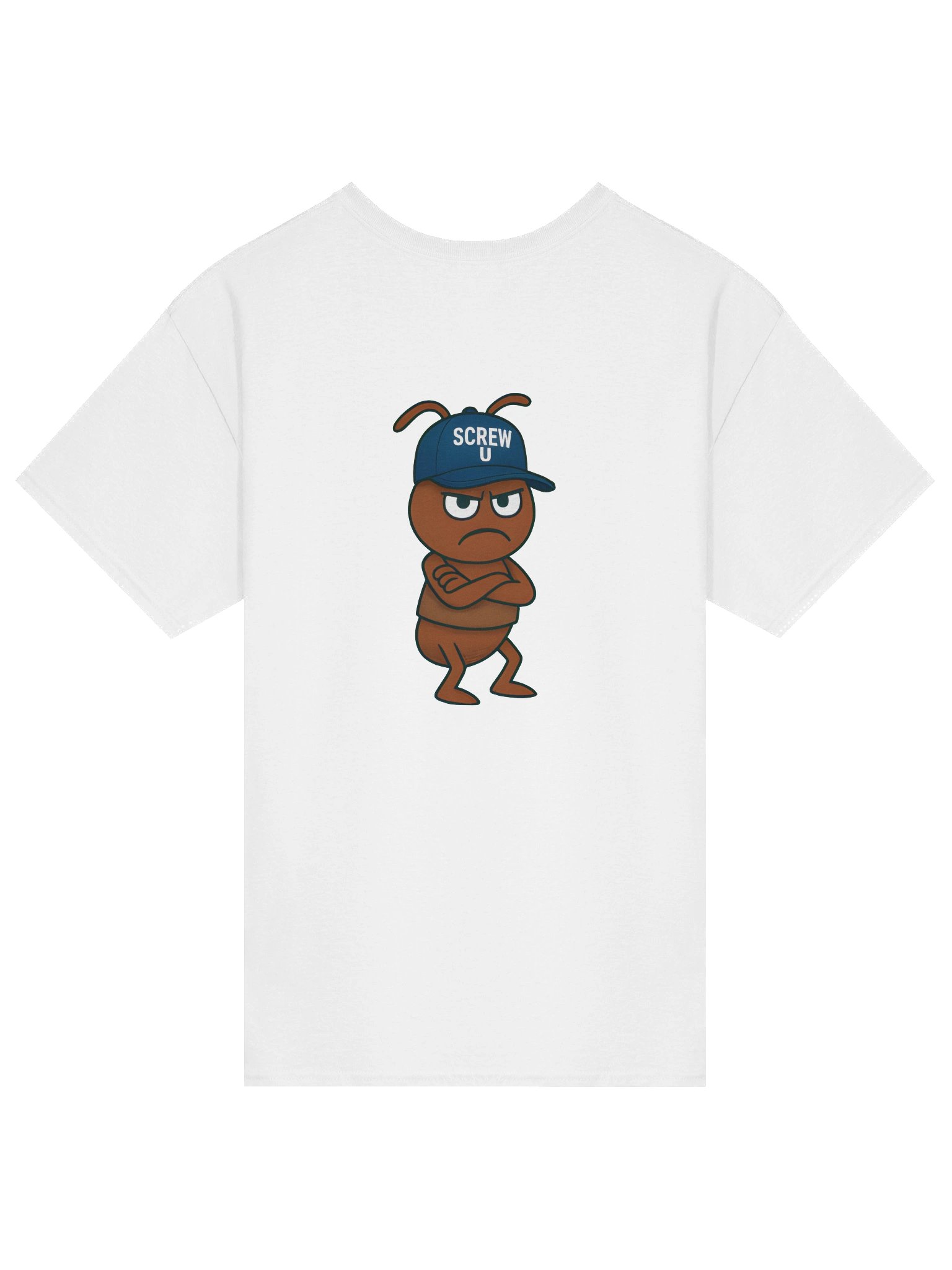 Screw U Ant Tee – Bleached Boundaries product image (2)