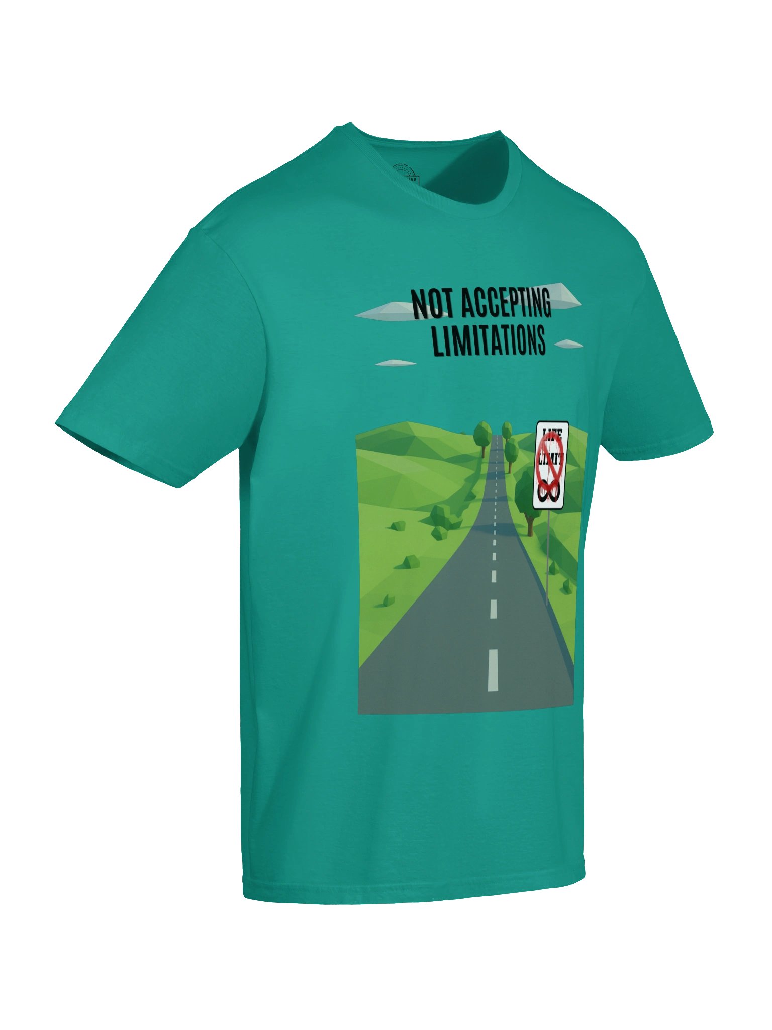Not Accepting Limitations Light T-Shirt product image (2)