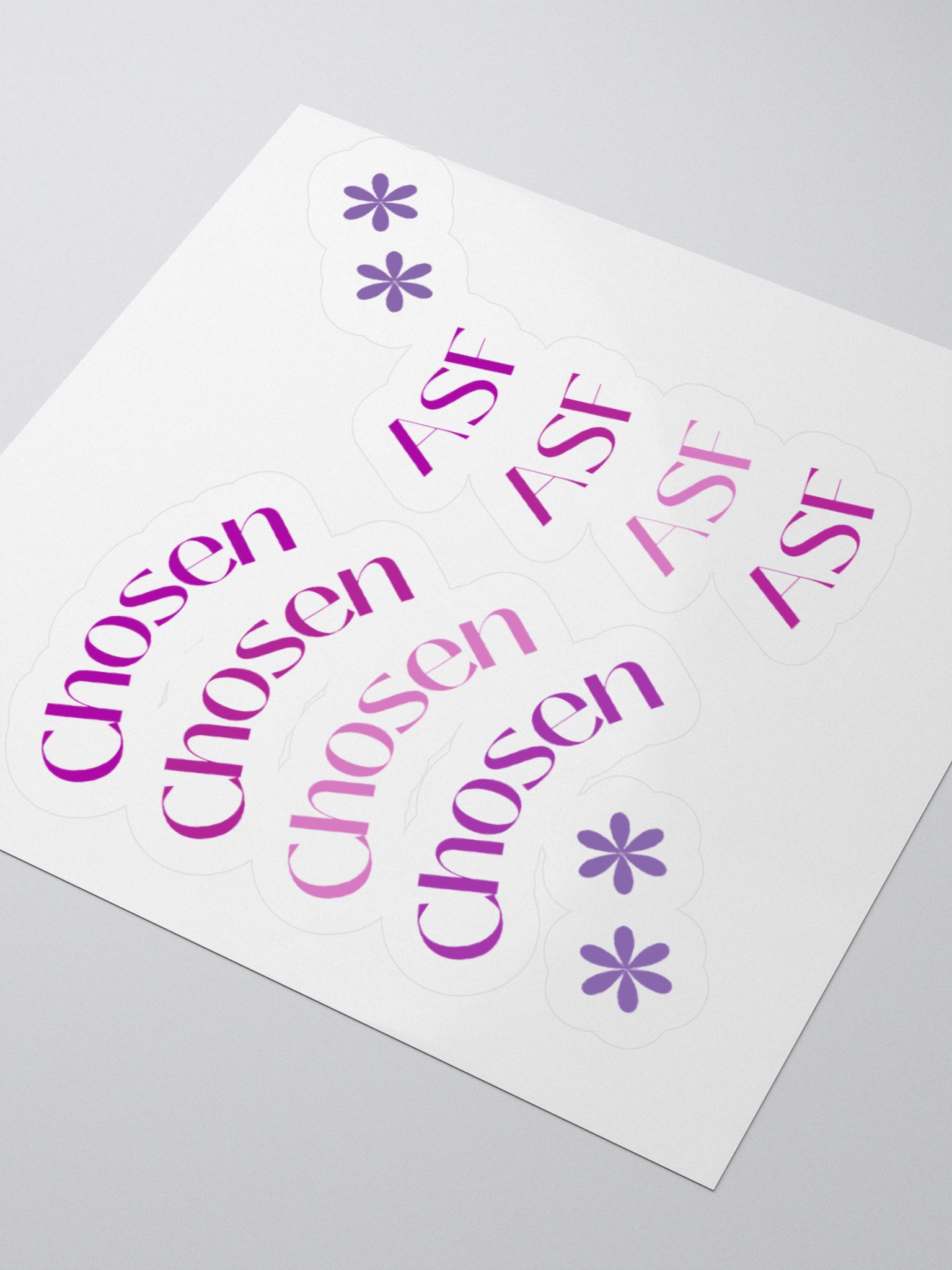 Chosen ASF Kiss Cut Stickers product image (3)