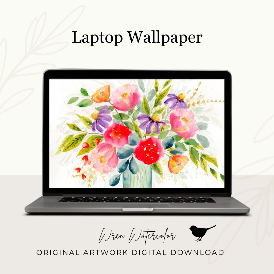 Blooming Big Watercolor Wallpaper Bundle product image (3)
