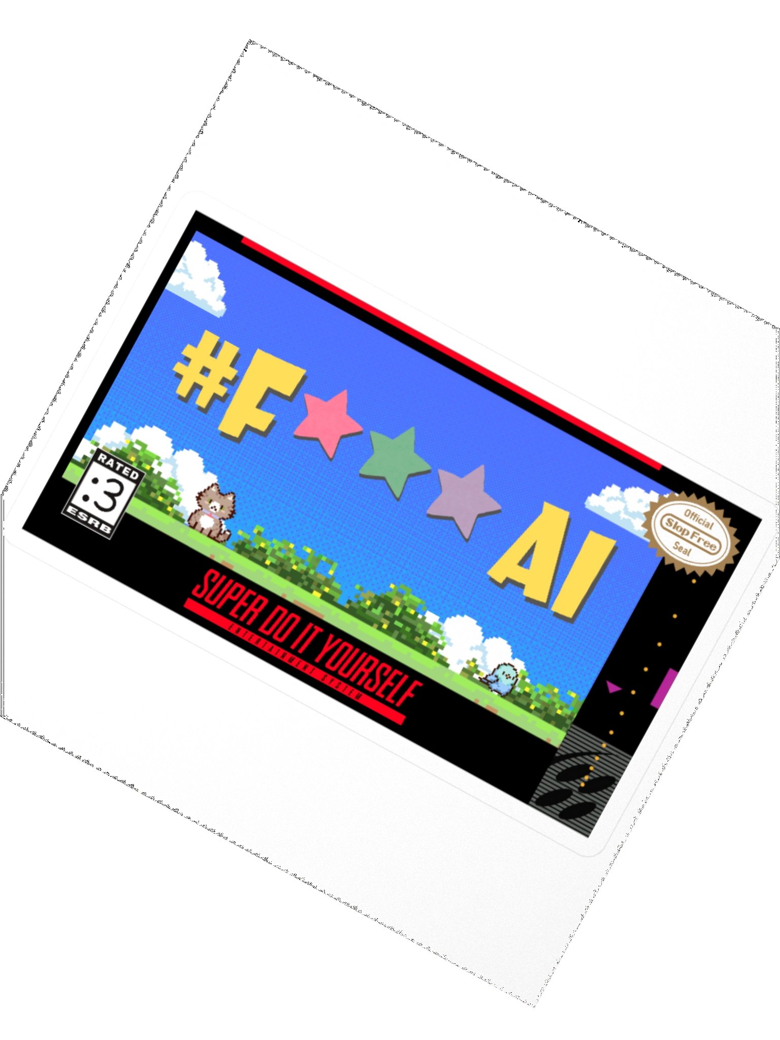 #F*** AI Stickers product image (2)