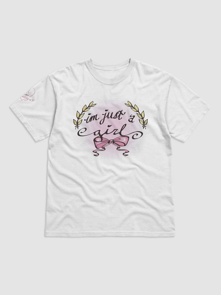 i'm just a girl - ribbon bow shirt ⋅˚₊‧ ୨୧ ‧₊˚ ⋅ product image (1)