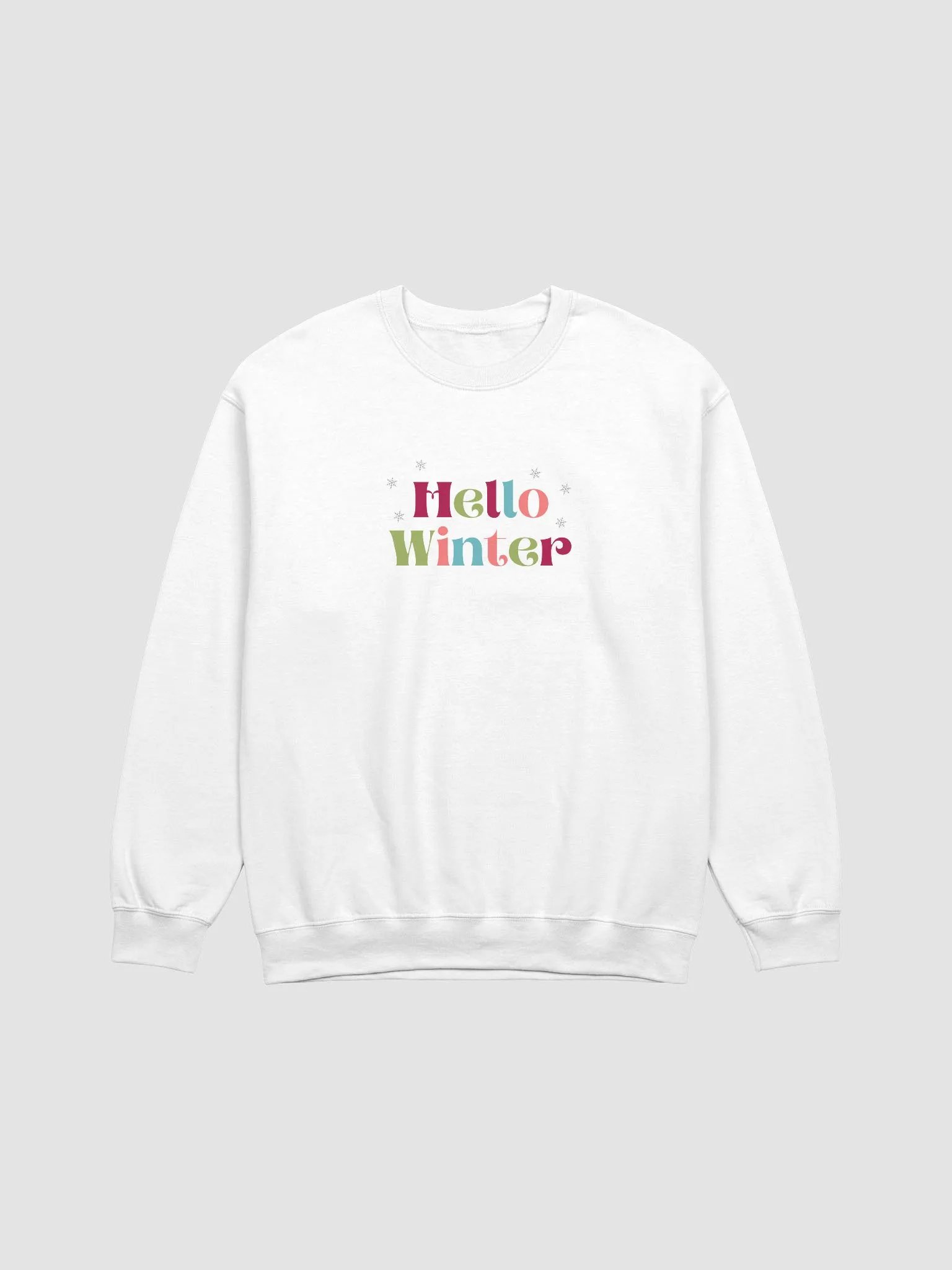 Hello Winter Playful Crewneck product image (2)