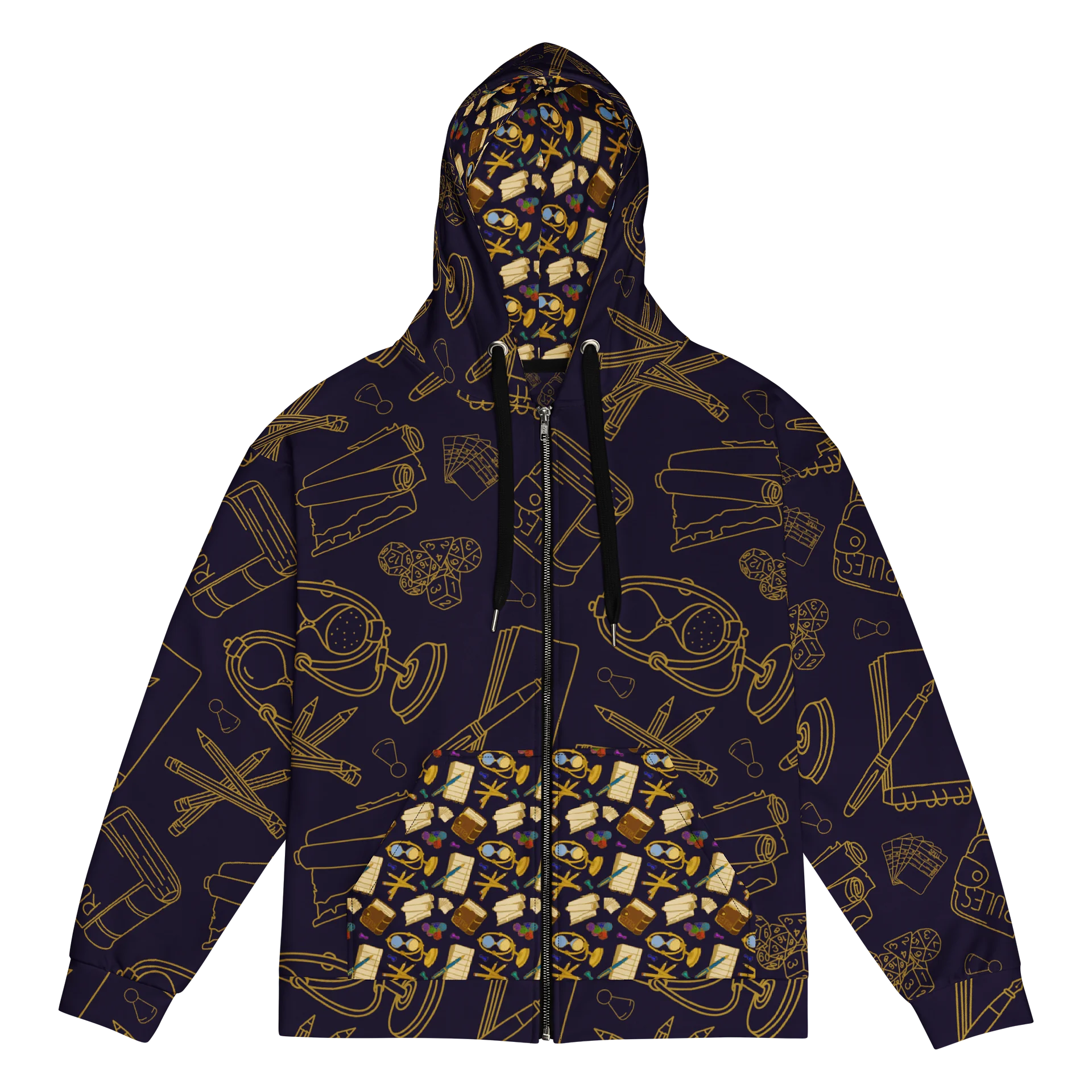 Dungeon Master Zip-Up Hoodie product image (1)