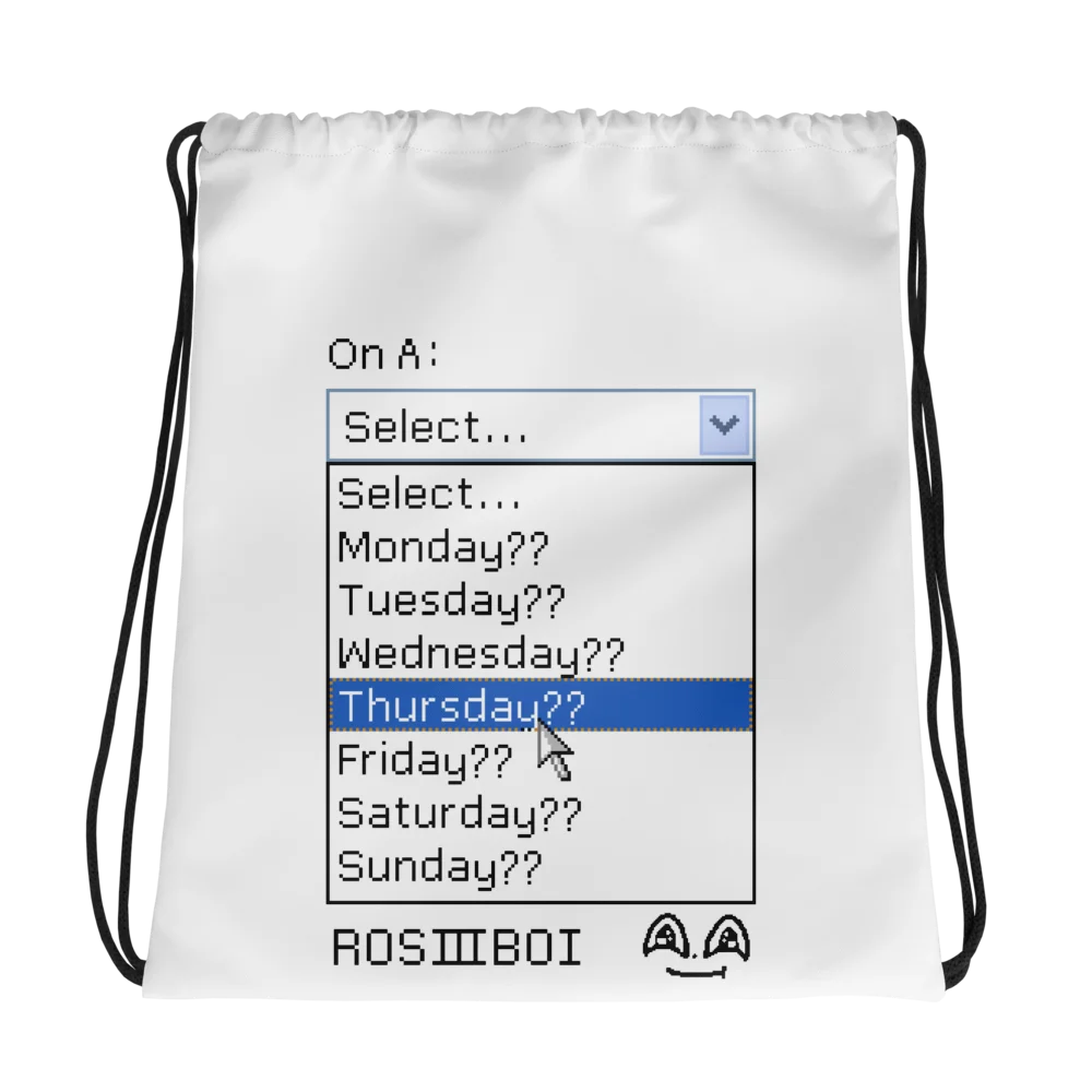 On A Fu*kin Drawstring Bag product image (1)