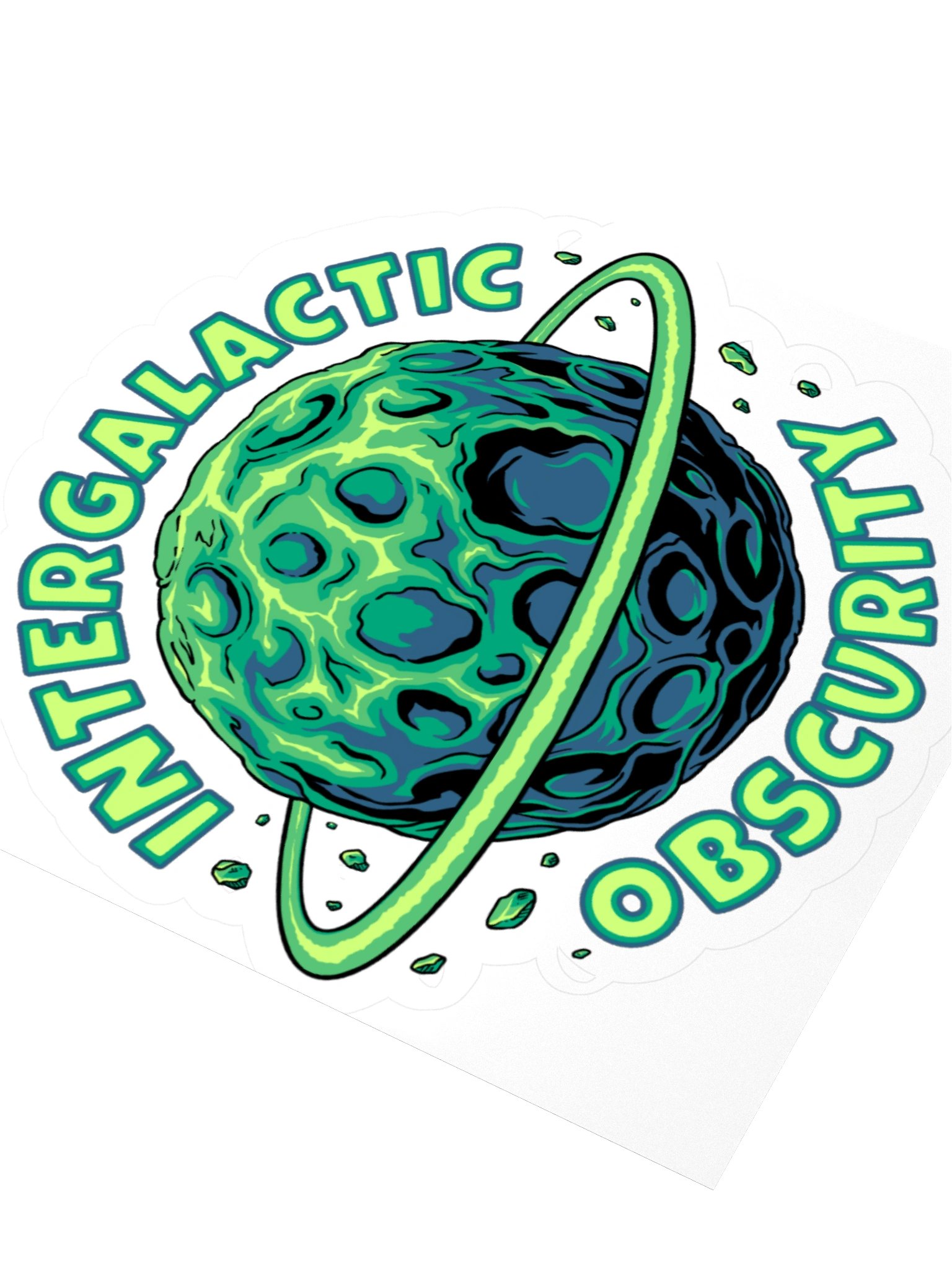 iNTERGALACTiC OBSCURiTY STICKER product image (3)