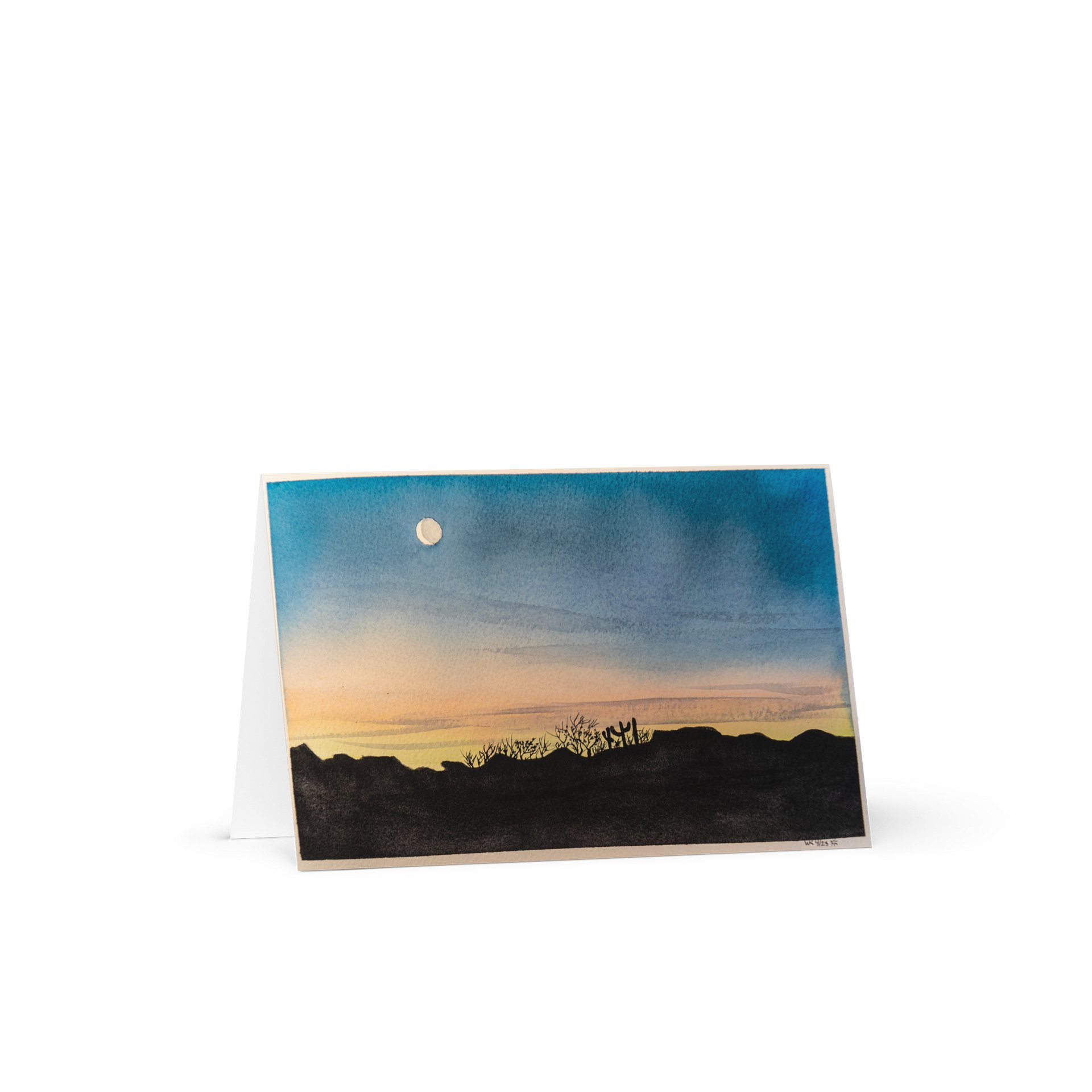 Soft Arizona Sunset Greeting Card product image (1)
