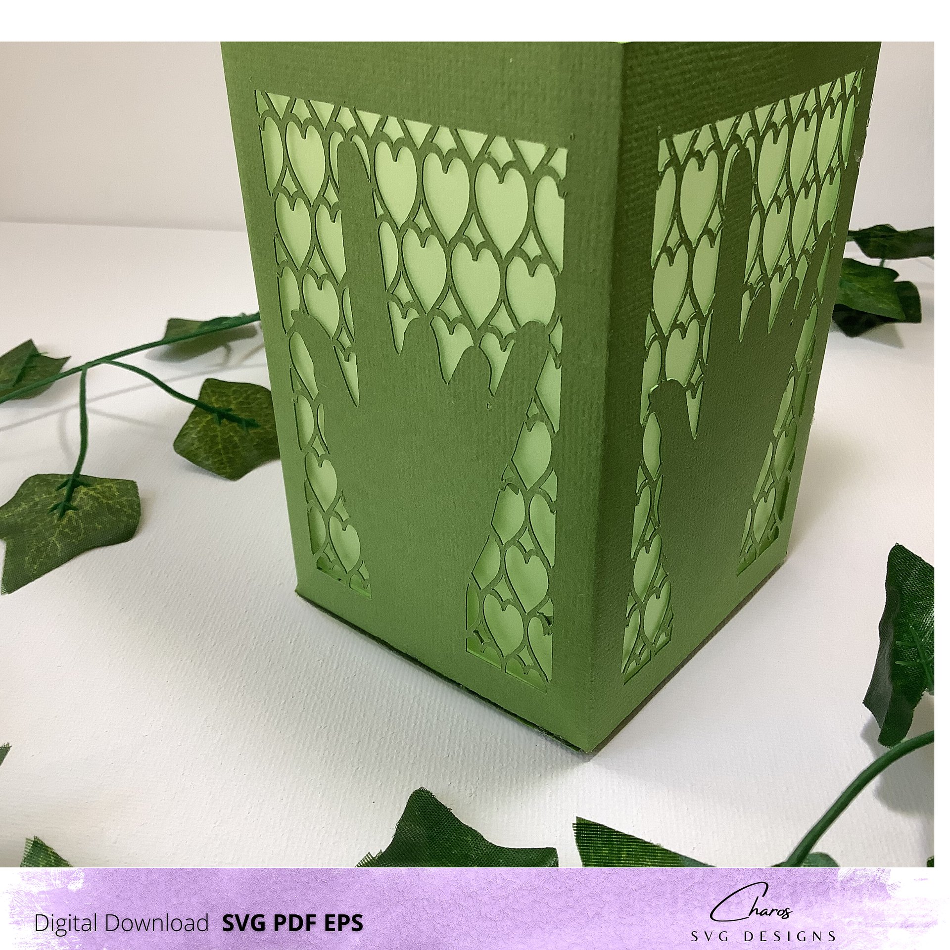 I Love You" in ASL Lantern SVG product image (7)