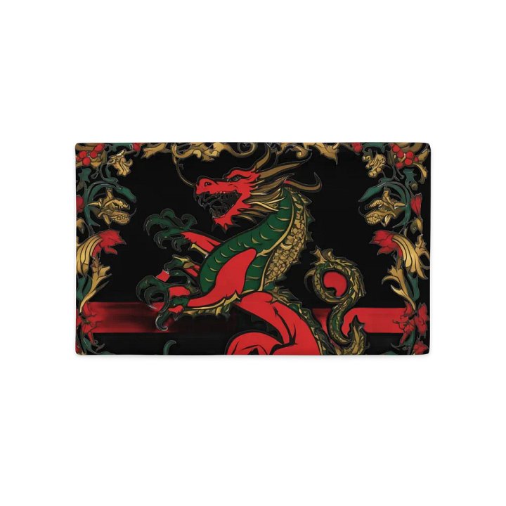 Taie d'oreiller à imprimé dragon mythique /Mythical Dragon All-Over Print Pillow Case product image (2)