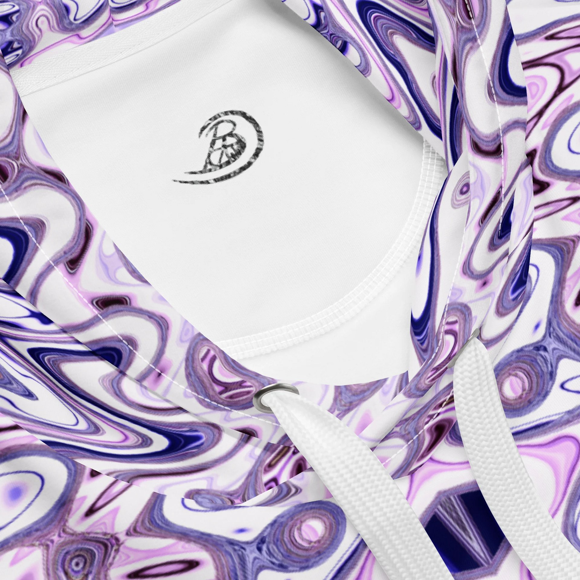 Violet Vortex Recycled Hoodie product image (4)