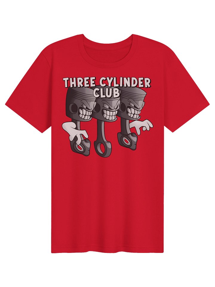 Three Cylinder Club Angry Pistons Tee product image (7)