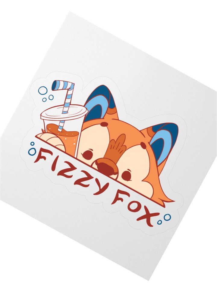 Fizzy Fox Kiss Cut Stickers product image (6)