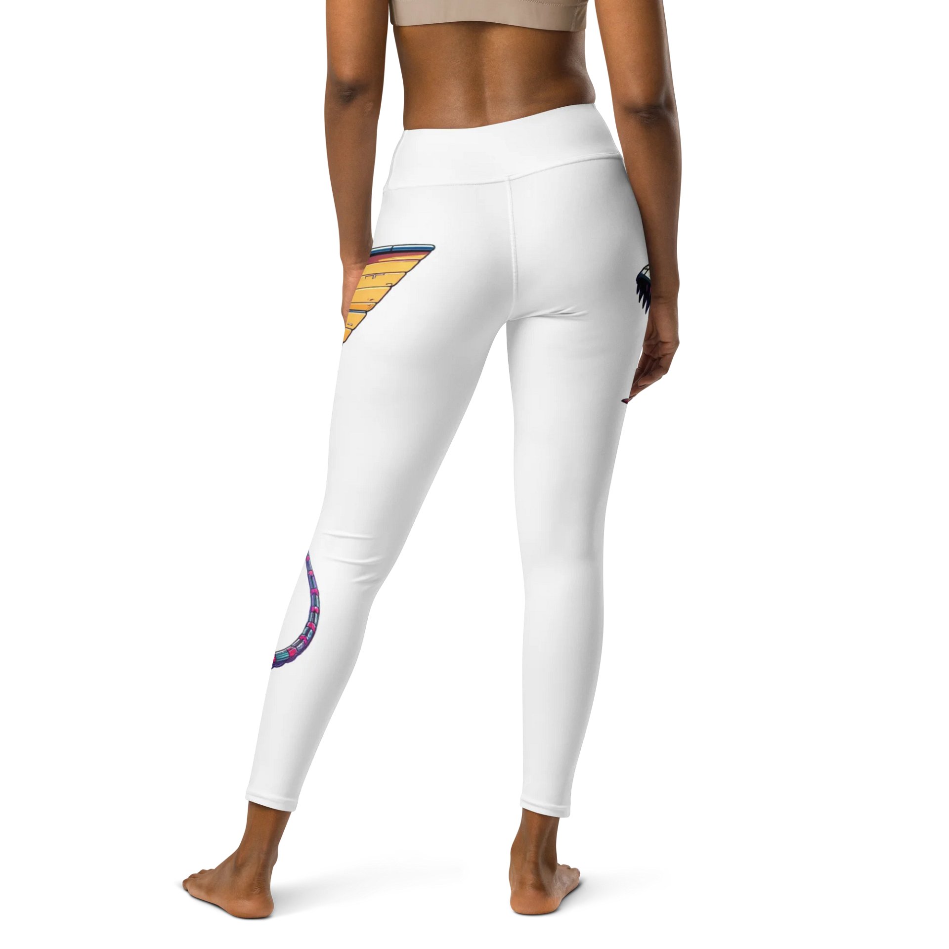 Pterodactyl Sun-Kissed Yoga Park Leggings product image (2)