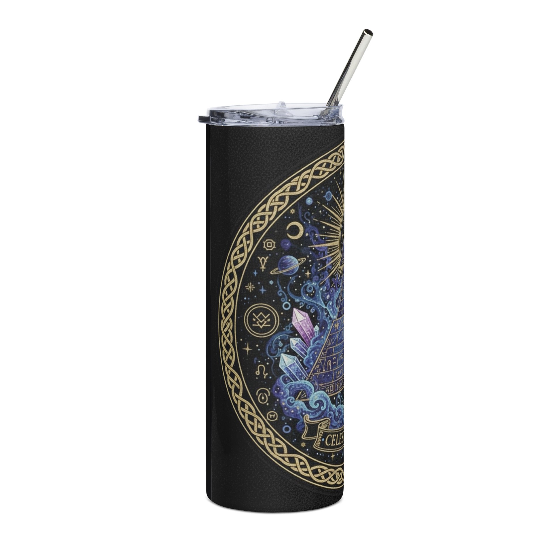 Celestial Eye Pyramid Stainless Steel Tumbler product image (4)