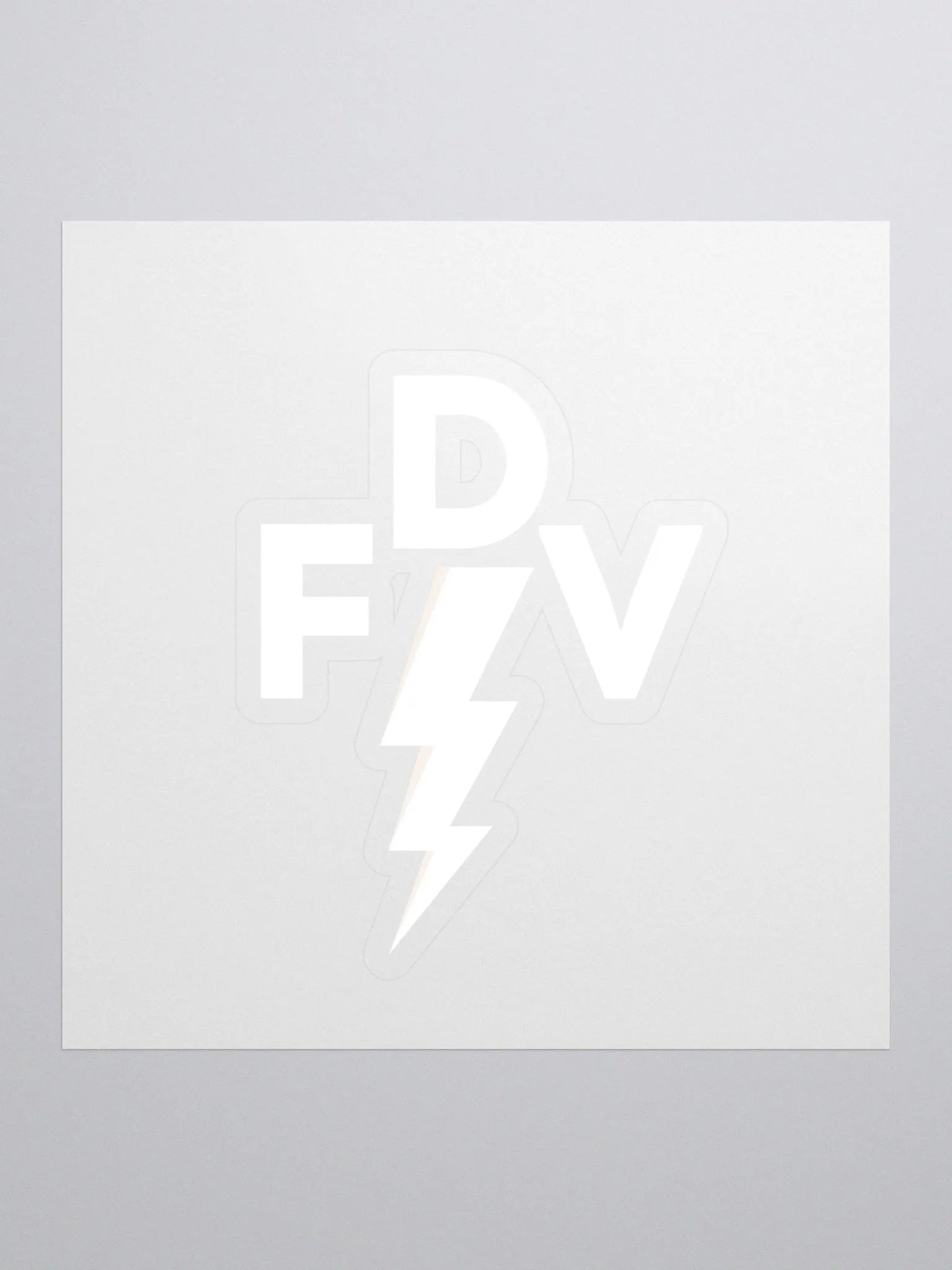 FDV Takin' Care of Business Sticker product image (2)