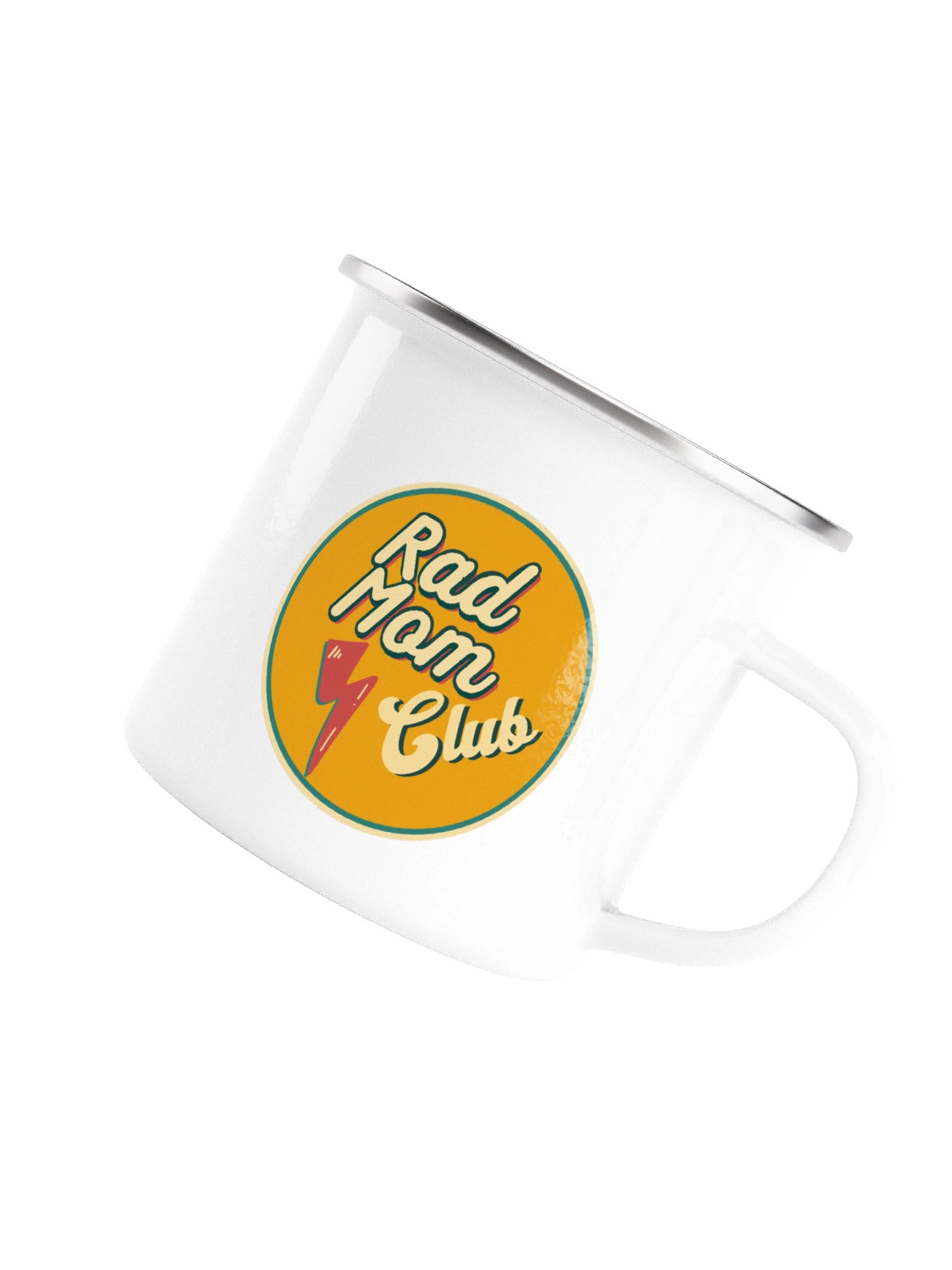 Rad Mom Club Enamel Mug product image (5)