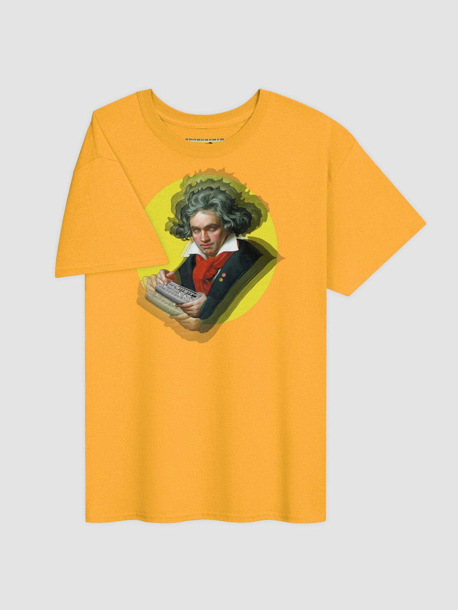 Roland van Beethoven by Frank Fonik (tb-3-0-3 tribute), Techno EDM Unisex t-shirt product image (4)