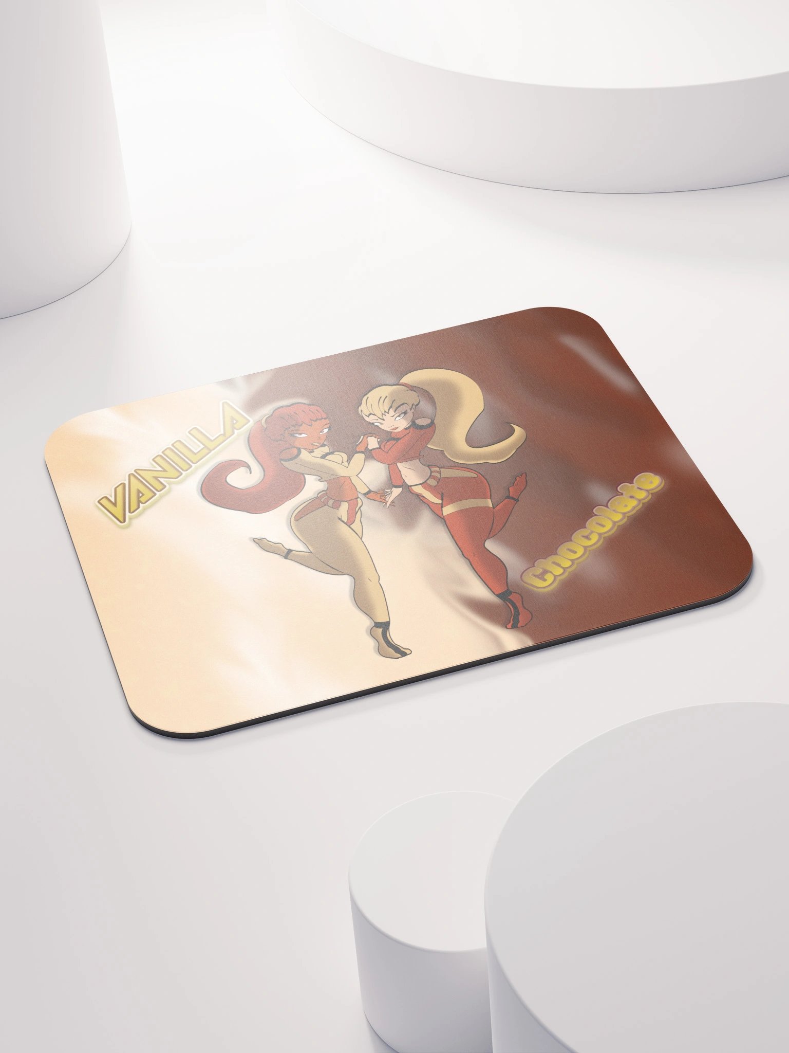 Vanilla vs. Chocolate Mouse Pad Duo product image (4)