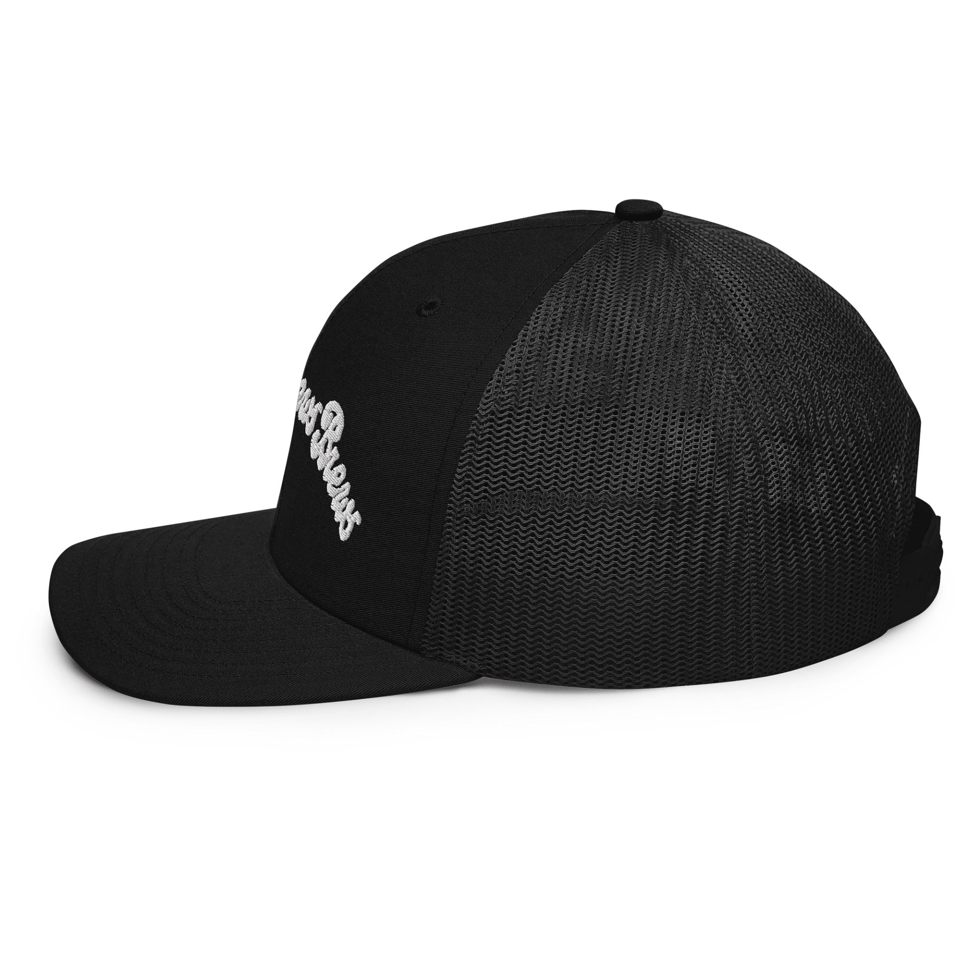 Black Ball Cap, White Script product image (3)