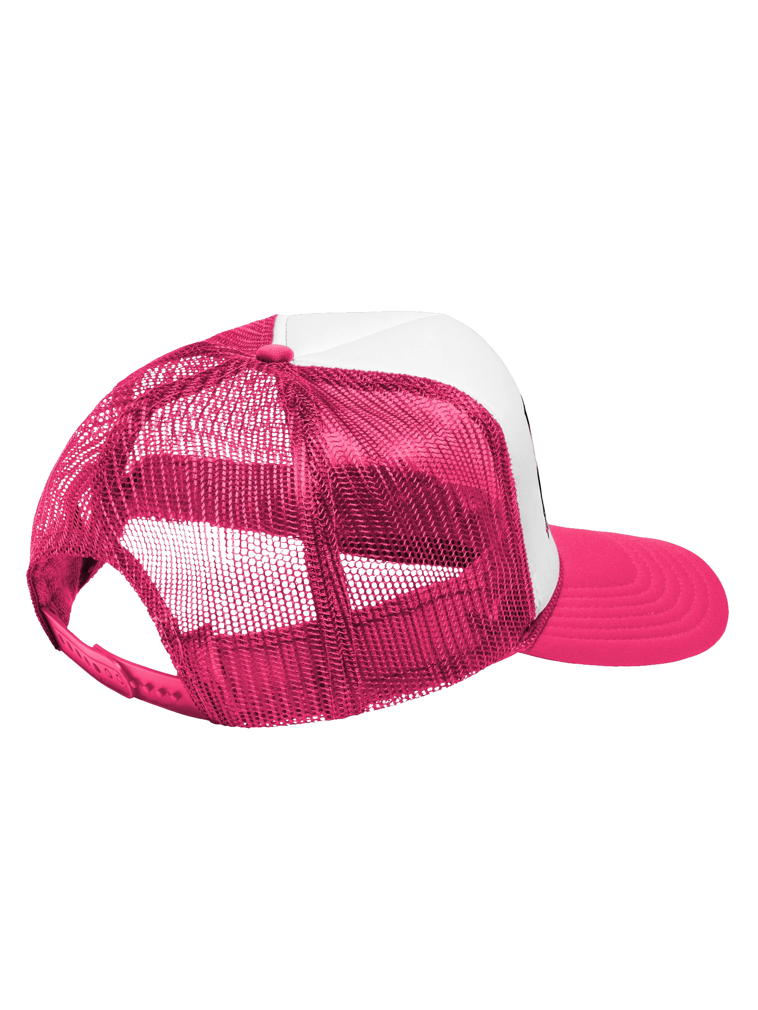 KEVBO "202 Records" Flamingo Pink + White FOAM Trucker hat product image (4)