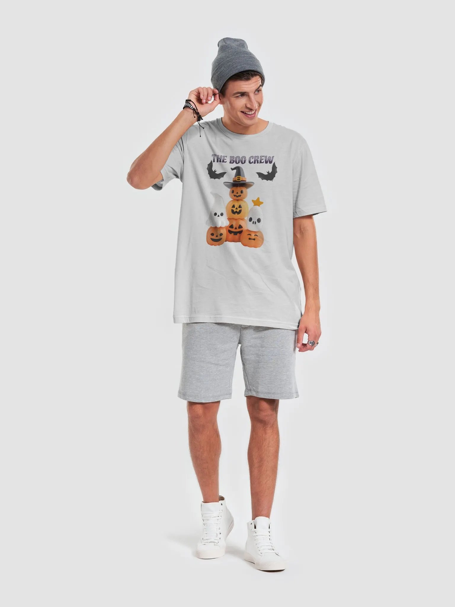 Boo Crew Ghosts Halloween T-Shirt product image (3)