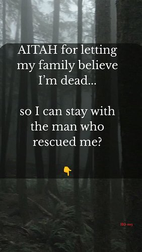 My family is grieving me, but leaving the only man who makes me feel safe feels impossible. Read the full story in the first ...
