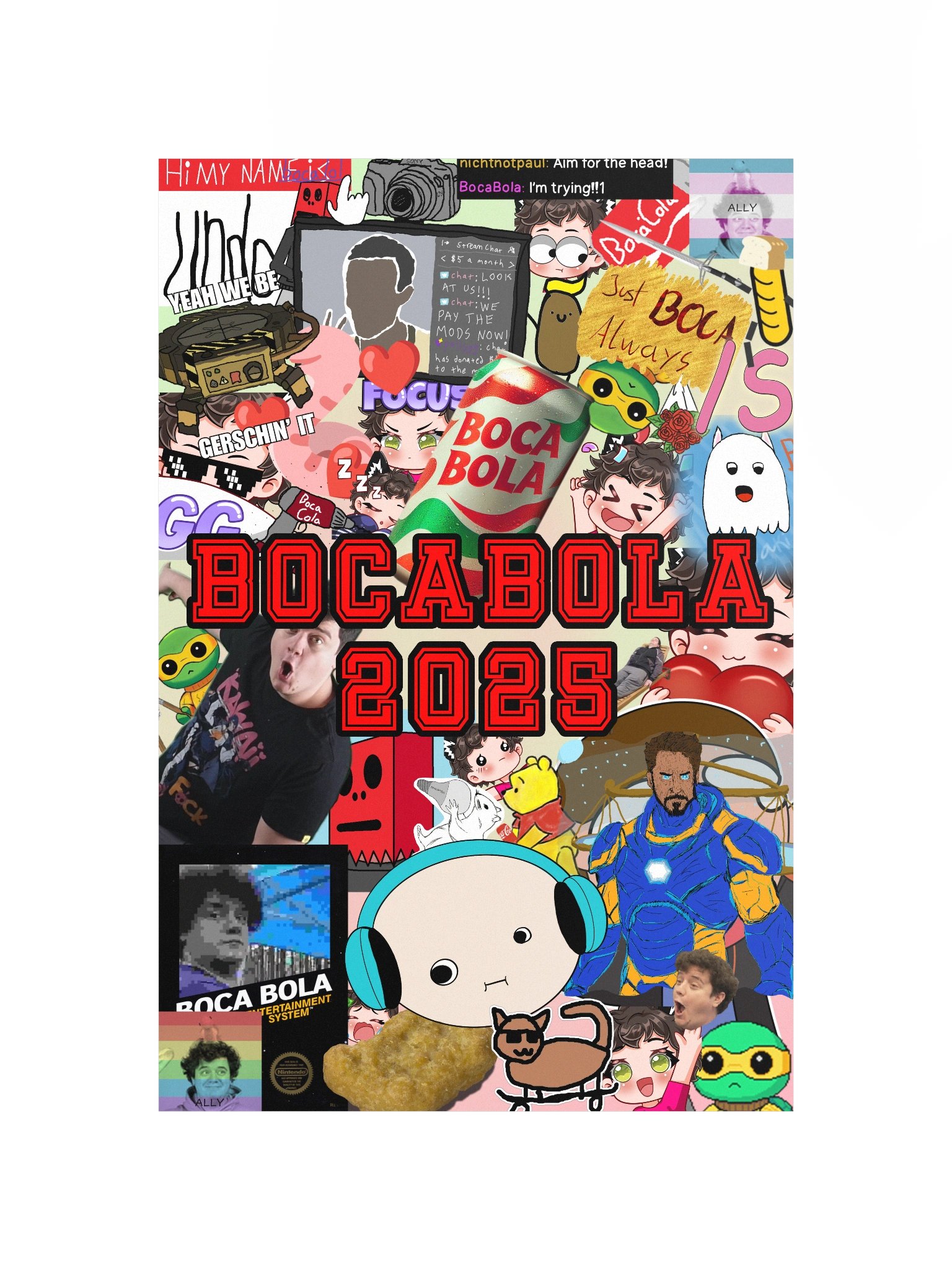 Chat Sticker Bomb Poster product image (12)