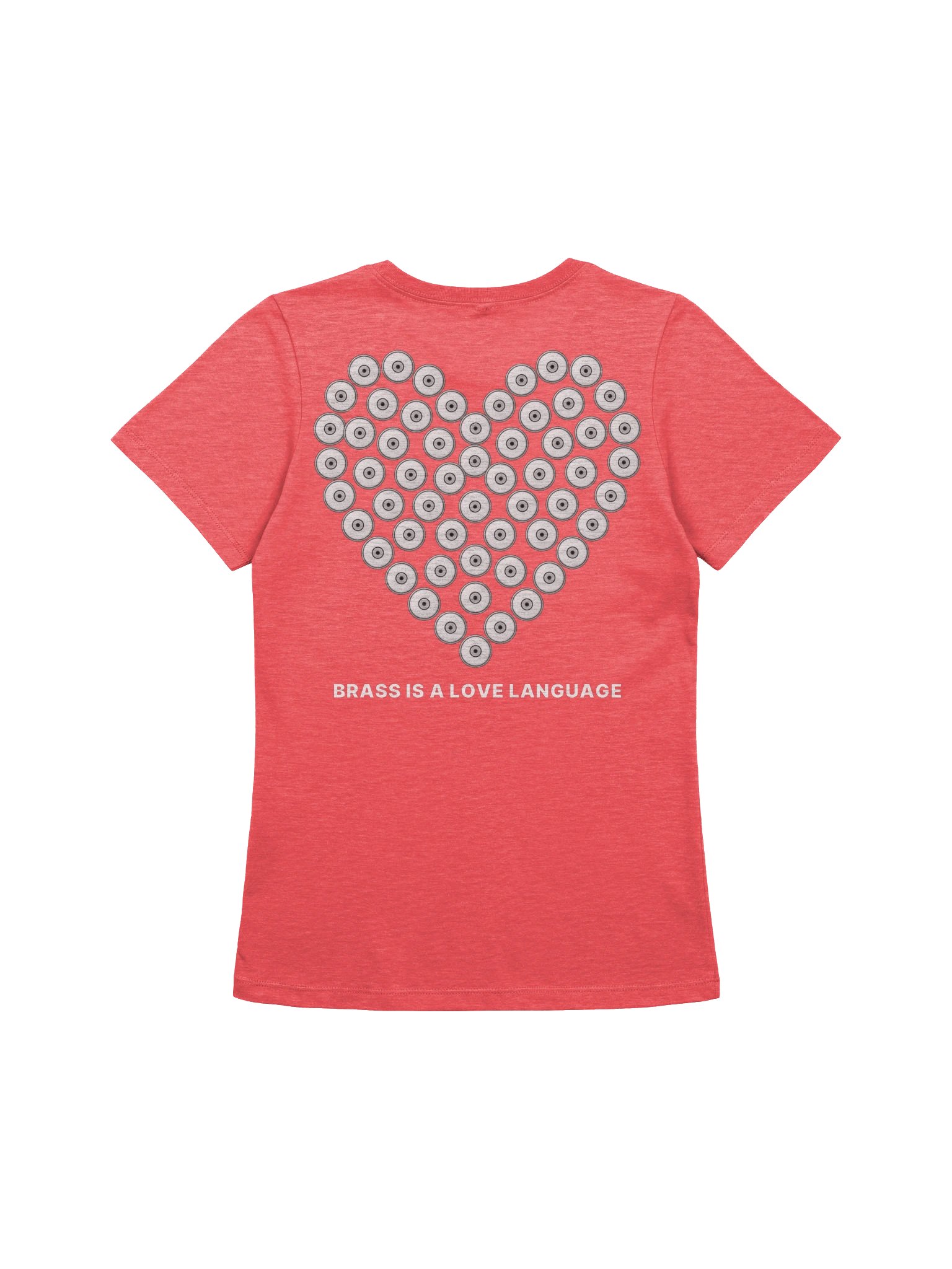 No ShopCo Women's Heather Red Tee product image (2)