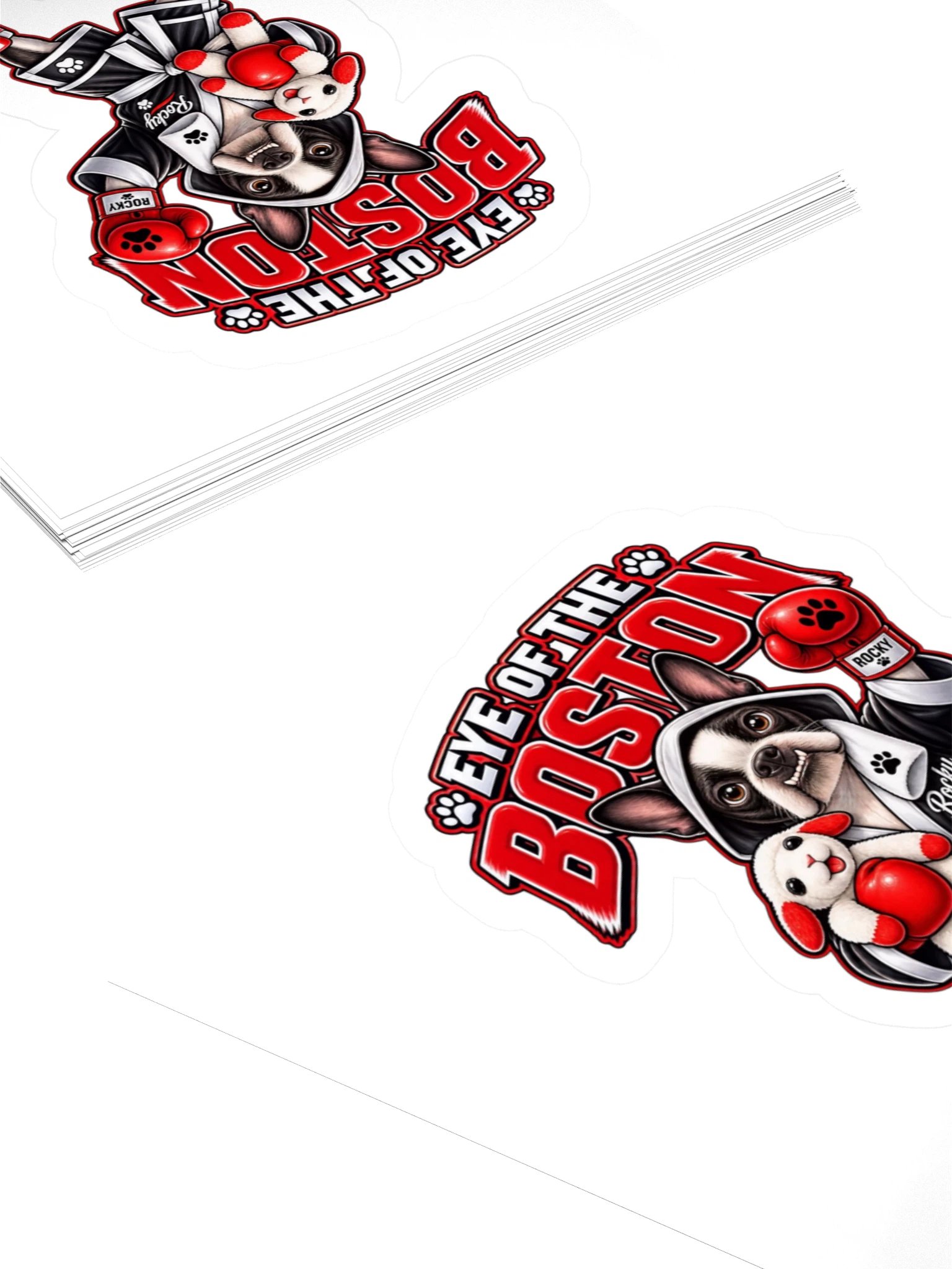 Eye of the Boston Kiss-Cut Sticker product image (4)