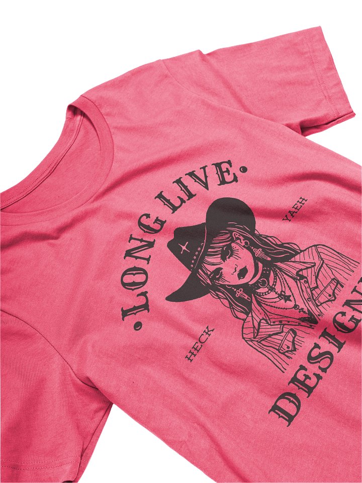 Cowboy Chic Designer Supersoft T-Shirt product image (2)