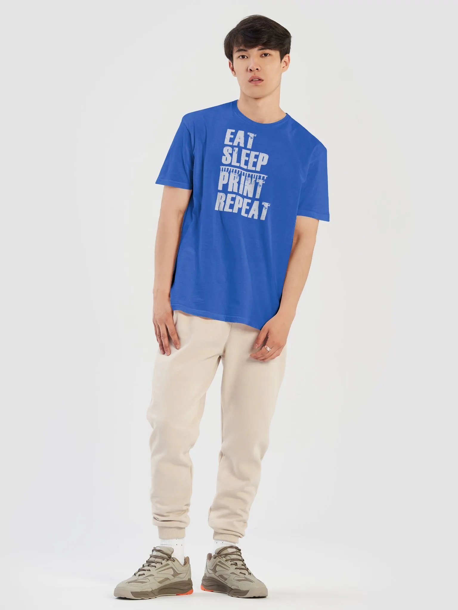 Eat Sleep Print Repeat - Gildan 64000 Unisex Softstyle T-shirt product image (47)