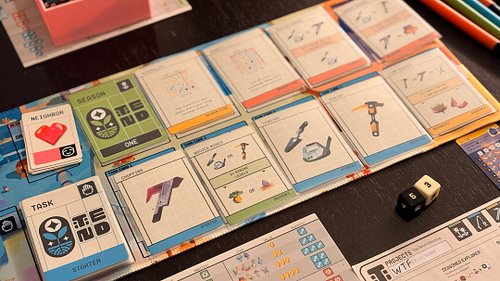 Tend @iv___studio is a new style of flip and write. You play as a pioneer working for the Zenith corporation, building a home...