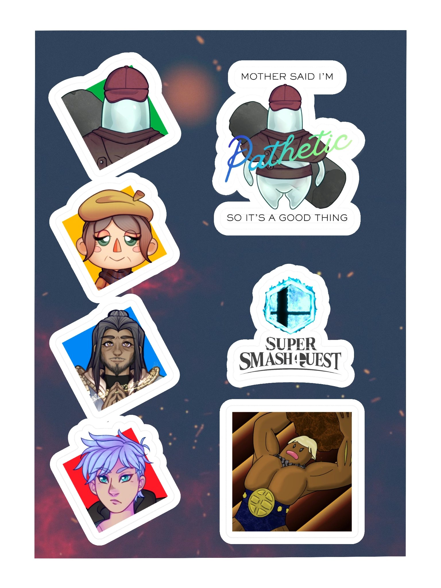 SSQ S2 Sticker Set product image (3)
