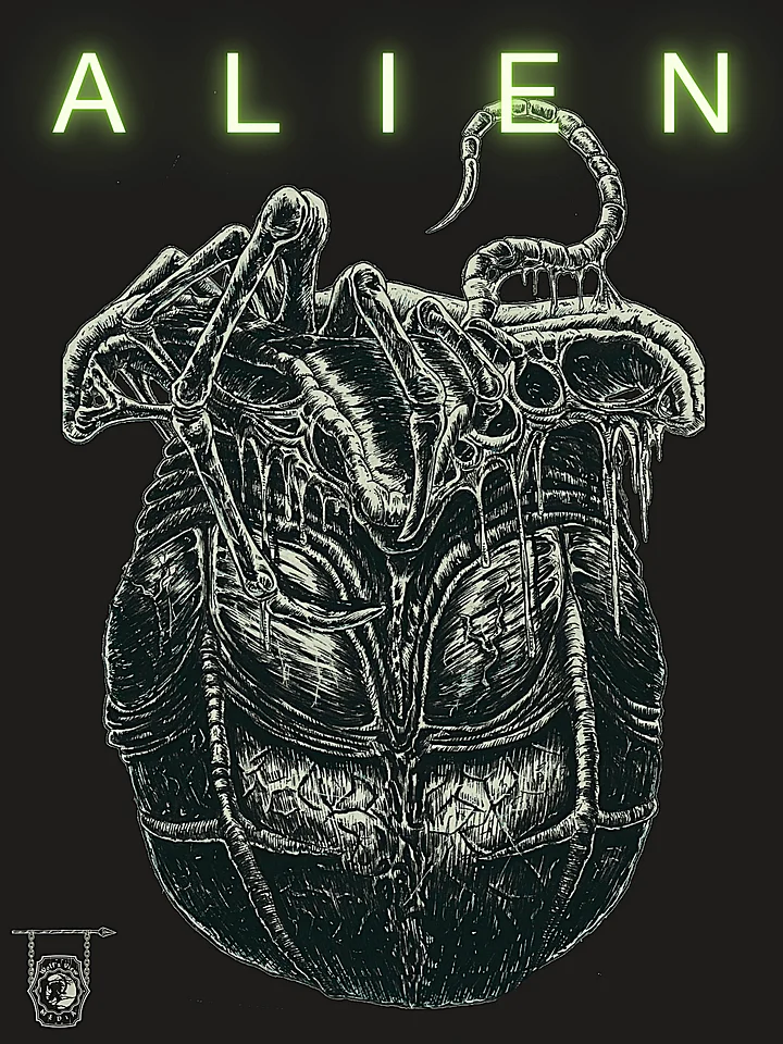 Dark Idols- Alien- Art Print 2/2 product image (1)