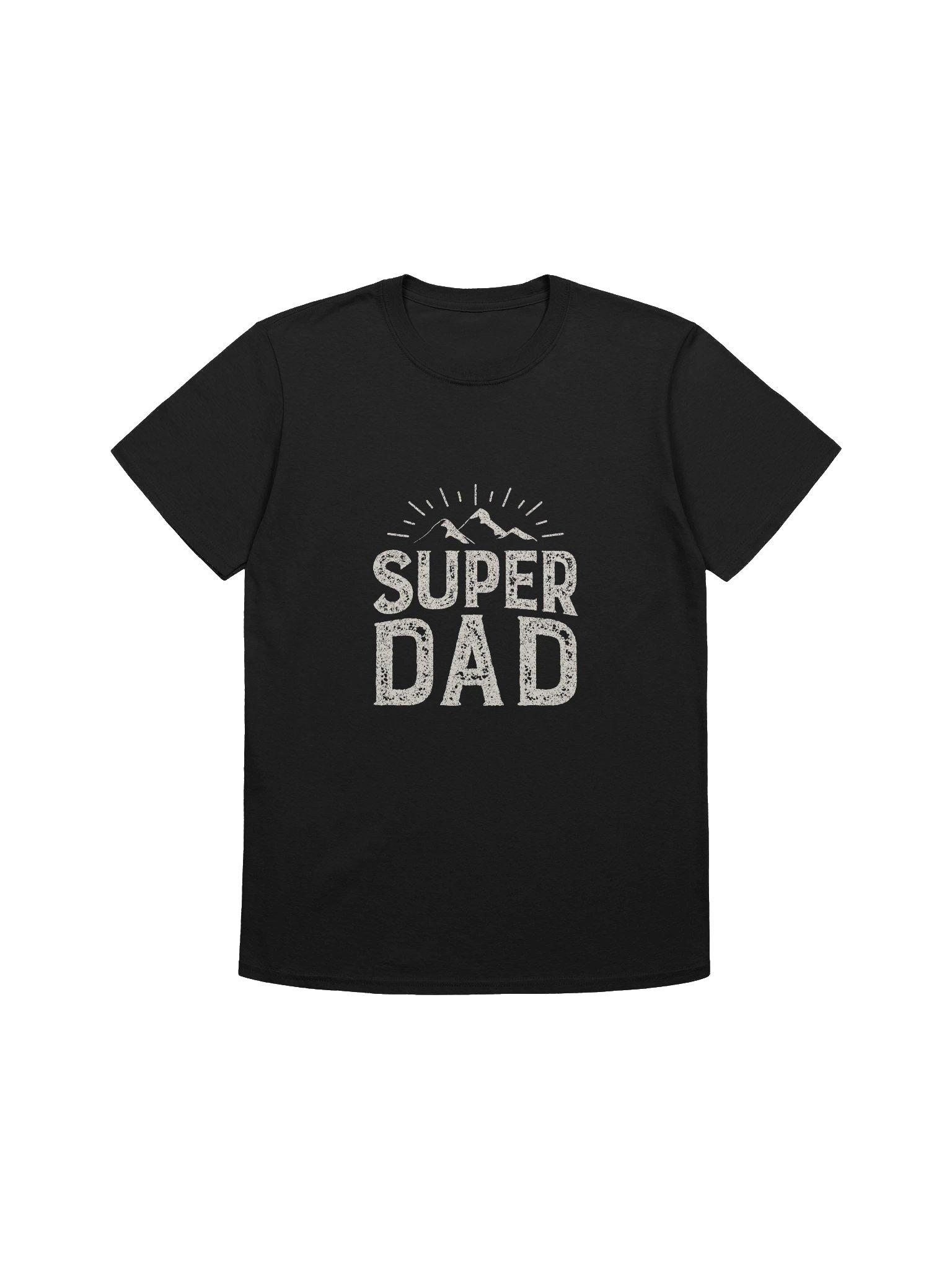 Mountain Sunrise Super Dad T-Shirt product image (1)