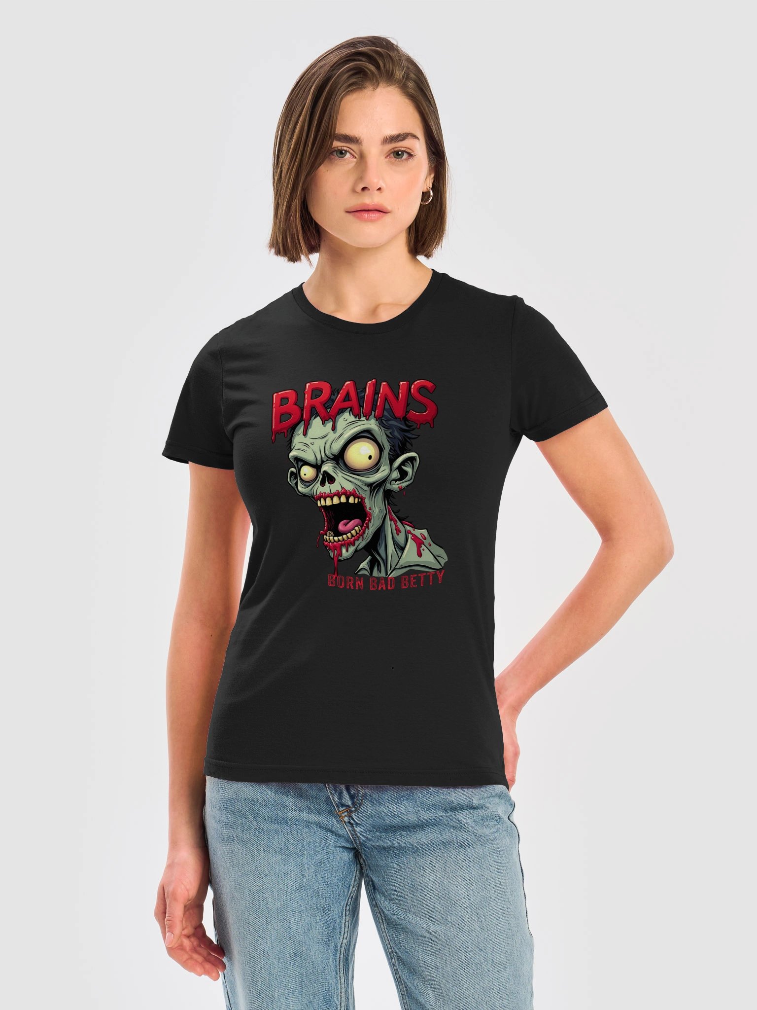 Zombie Brains Women's T-shirt product image (2)