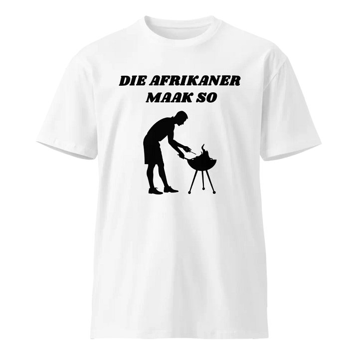 Grill Master Afrikaner Unisex T-Shirt product image (5)