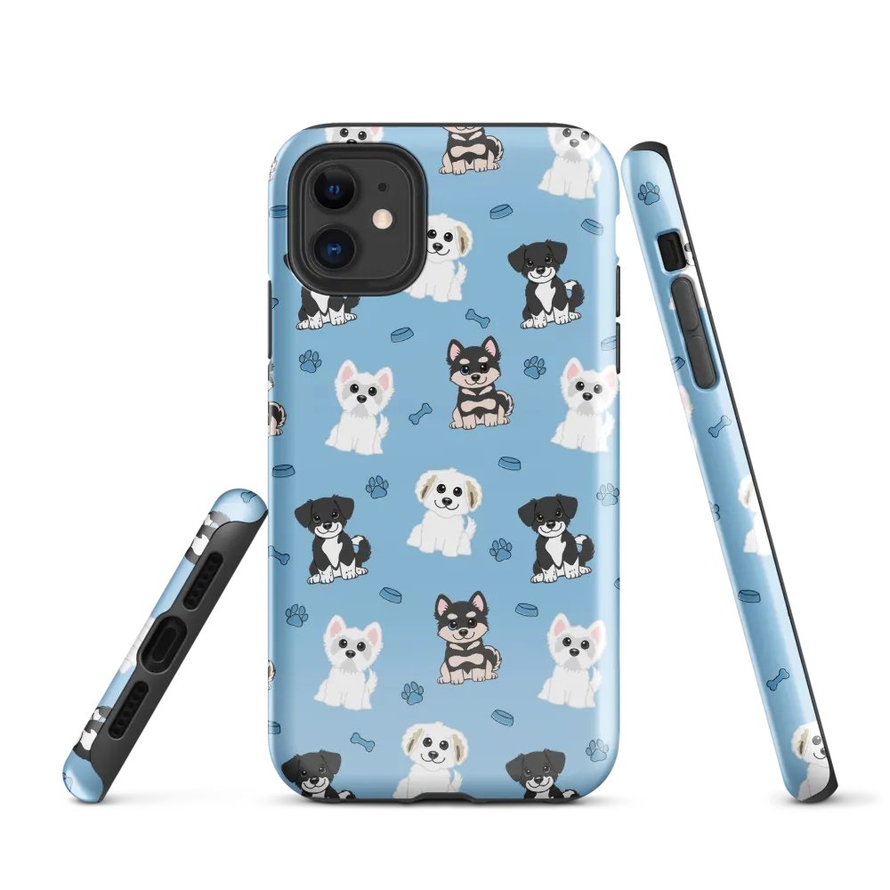ADORABLE DOG PATTERN IPHONE CASE product image (1)