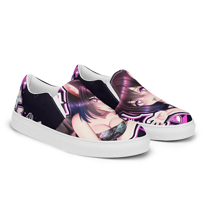 Womens Canvas Slip-On Shoes (Seductilust) product image (2)