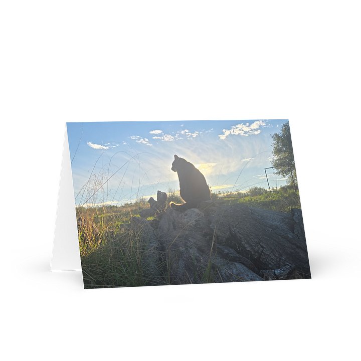 Nature Cat Greeting Card product image (1)