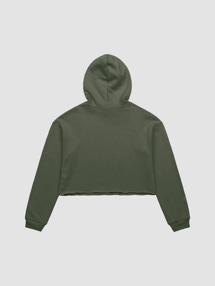 FFS Floral Skull Fleece Cropped Hoodie product image (2)
