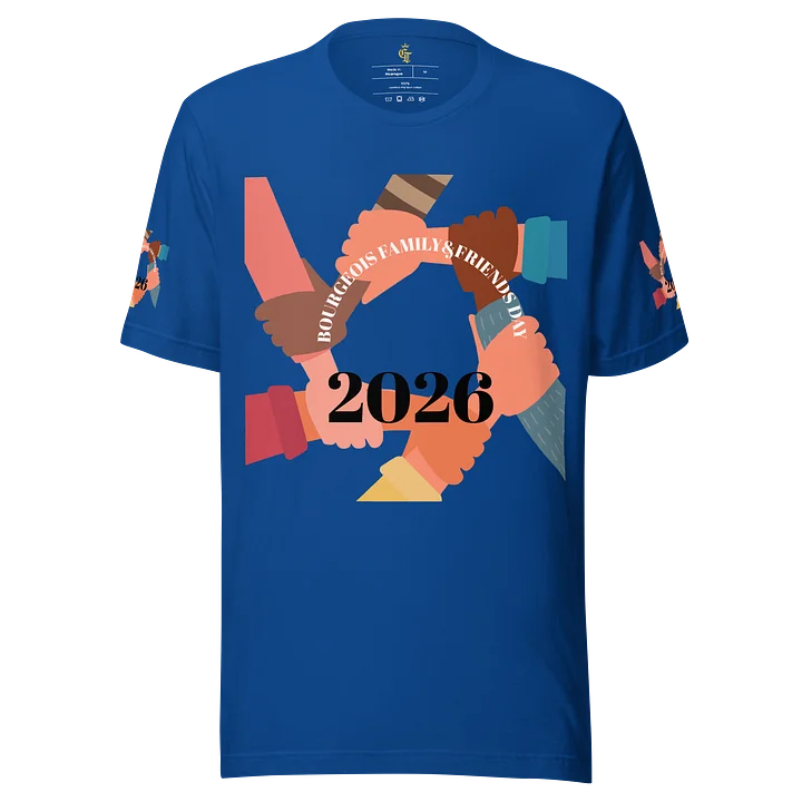 Bourgeois Family & Friends Day Unity Tee 2028 product image (1)