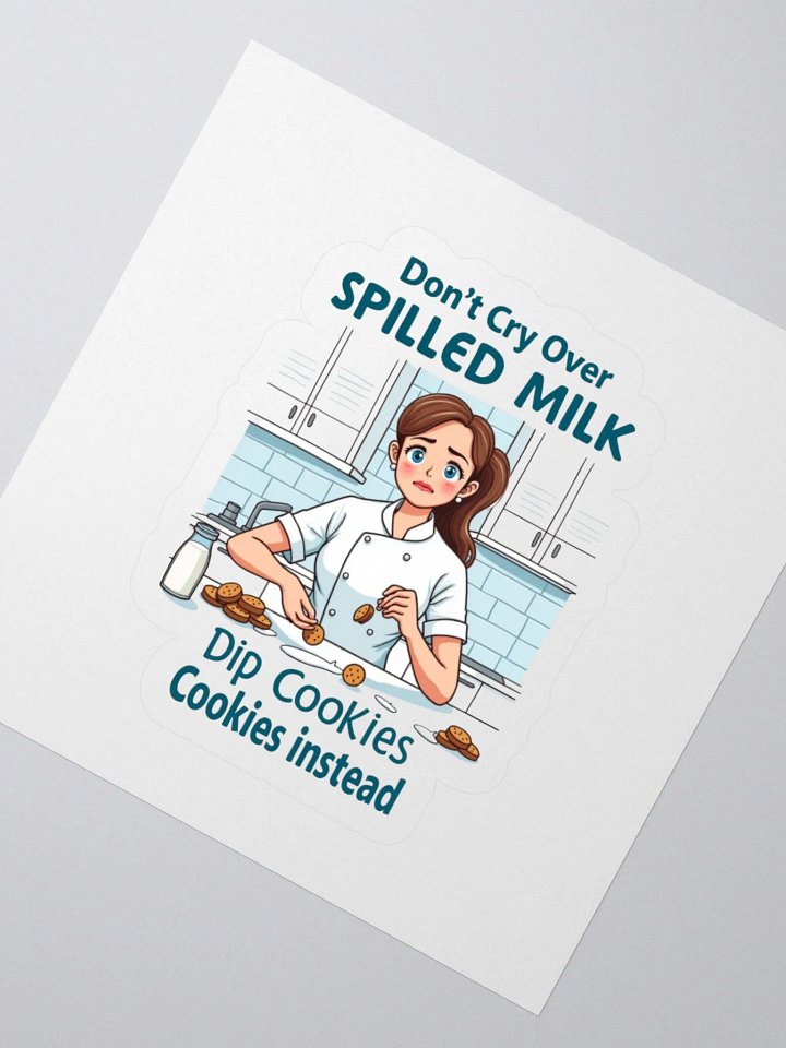 Spilled Milk Kiss Cut Stickers product image (5)