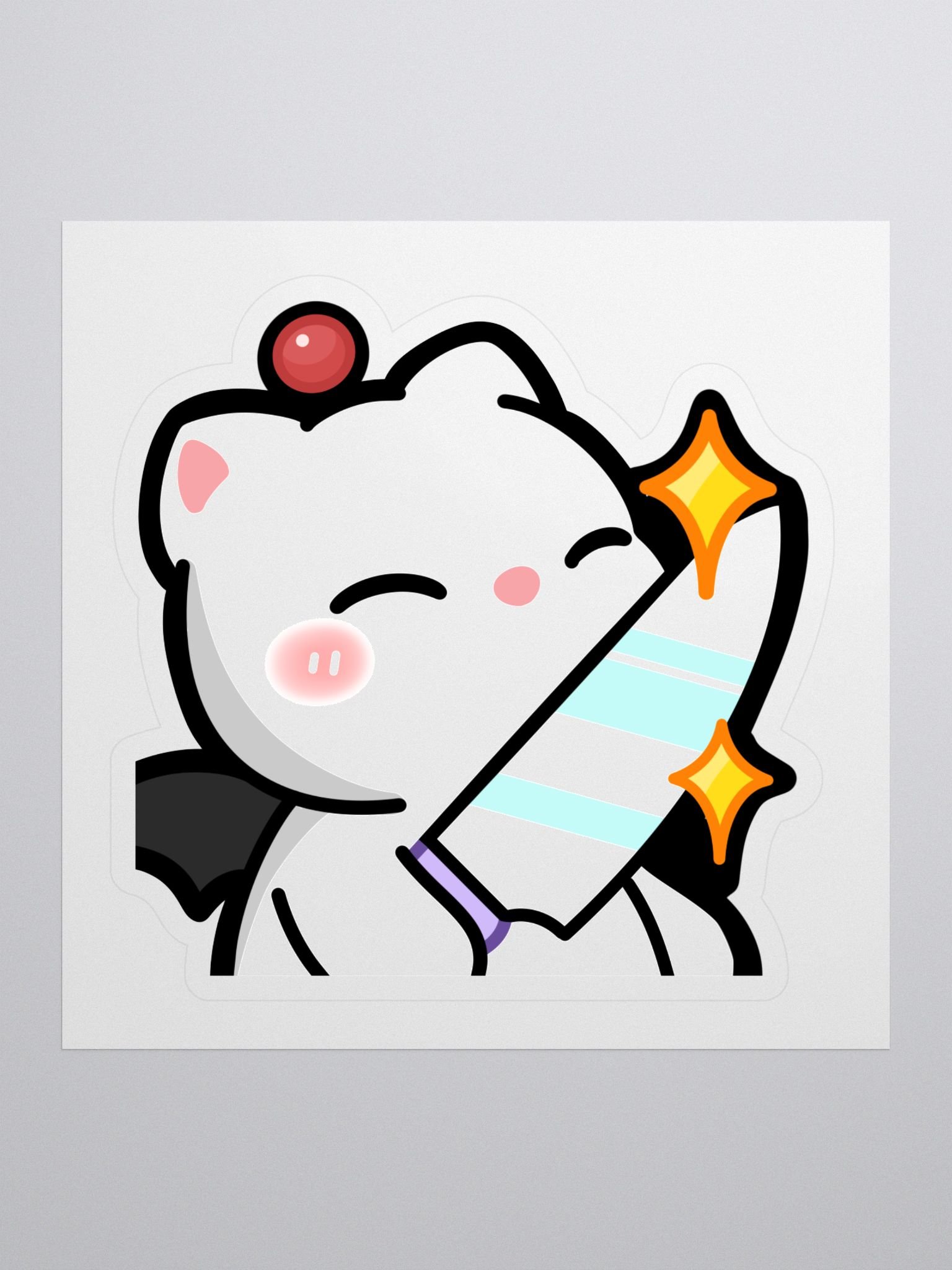 Shiny Knife Sticker product image (1)
